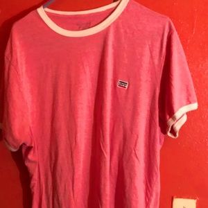 Xxl Levi logo pink shirt sleeve